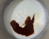 عکس مرحله 1 از دستور سس قهوه شکلاتی 😋😍