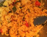 A picture of step 8 of Rawa Upma.