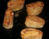 A picture of step 8 of Paratha Roll Bites/Pinwheels With A Fusion Twist.