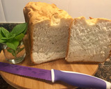 Foto del paso 5 de la receta: Pan de molde con ajo y eneldo seco. Sin gluten en panificadora