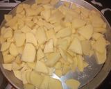 Foto del paso 1 de la receta: Tortilla de papa rellena jamón y queso