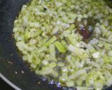 A picture of step 7 of Palak paneer.