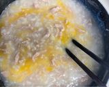 蔥花窩蛋肉絲粥的食譜步驟4照片