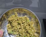 A picture of step 3 of Crispy moong dalvada.
