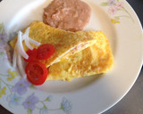Foto del paso 7 de la receta: Omelette especial de jamón y queso