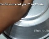 A picture of step 7 of Soft Ragi puttu.