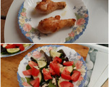 Foto del paso 3 de la receta: Pollo frito con ensalada al cabrales