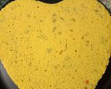A picture of step 8 of Besan Dhokla.