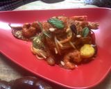 Une image de l'étape 5 de 🦐Spaghettis sauce crevettes 🦞anchois marinés.