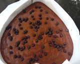 A picture of step 3 of Ragi Chocolate Cake.
