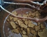 Une image de l'étape 1 de Brownie au chocolat et speculoos.