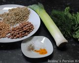 A picture of step 18 of Omaj soup آش اوماج تبریزی.