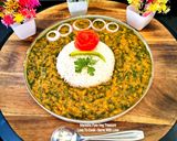 A picture of step 5 of Dal Palak - Spinach Green Moong dal with Basmati Rice - Iron-Packed Protein-Rich Comfort Meal.