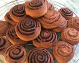 Túró alapú (diós és kakaós) csiga recept fázis 5 fotója