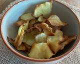 A picture of step 2 of Homemade parsnip crisps.