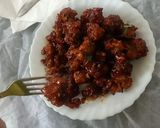 A picture of step 10 of Crispy Saucy Cauliflower.
