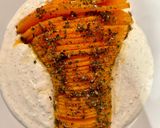 Foto del paso 8 de la receta Calabaza estilo hasselback con crema de queso feta 🎃