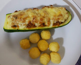 Foto del paso 5 de la receta: Zapallo italiano relleno vegetariano