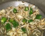 A picture of step 1 of Khara masala qeema.