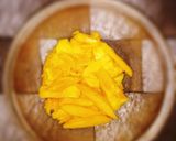 A picture of step 4 of Mango ice cream.