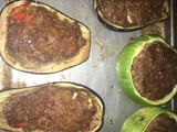 Berenjenas o zapallitos rellenos