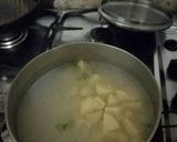 Foto del paso 7 de la receta: Pescado al horno con arroz y papas cocidas y ensalada de tomate