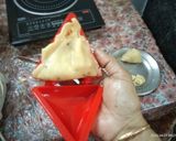 A picture of step 3 of Air  Fryer  Poha  Samosa.