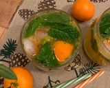 Une image de l'étape 5 de Mojito à la clémentine.