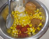 होममेड तंदूरी स्वीट कॉर्न स्नैक्स (Homemade tandoori sweetcorn snacks recipe in hindi) रेसिपी चरण 2 फोटो