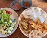 Hình bước làm 6 của món Bún Đậu Mắm Tôm Nhà Làm Siêu Dễ