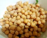 A picture of step 1 of Chickpea Flavoured Salad/ Chole Chaat 😋.