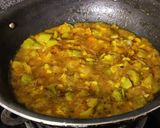 A picture of step 5 of Tori sabzi.