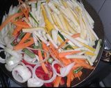 Foto del paso 7 de la receta: Wok de verduras con carne de res