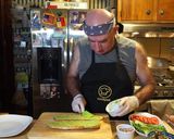 Foto del paso 3 de la receta: Sándwich de churrasco con palta y tocino