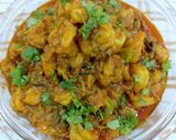 A picture of step 3 of Prawns onion tomato masala.