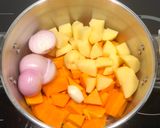 Une image de l'étape 1 de Soupe de courge.