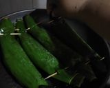 Foto langkah ke 7 dari resep Pepes Ikan Pisang-pisang Bakar.