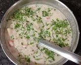 A picture of step 1 of Mix flour chilla.