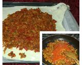 Foto del paso 7 de la receta Empanada de hojaldre, con verduras, carne y atún