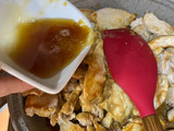 Pollo con salsa de hongos