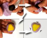 Nerikiri Wagashi: "菖蒲 Shobu （Iris）" recipe step 6 photo