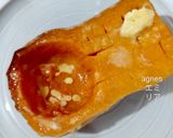 Foto langkah ke 3 dari resep Baked Butternut Squash with Ice Cream 🍨.