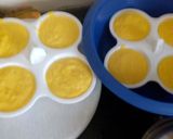 A picture of step 4 of Mango paneer idly.