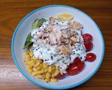 Foto del paso 3 de la receta: Ensalada tibia de salmón y palta