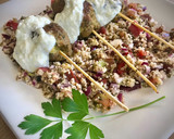 Foto del paso 10 de la receta: Koftas de ternera con tabulé original y salsa tzatziki