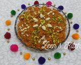 A picture of step 5 of Suji Gajrela.