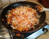 A picture of step 12 of Red Head Rice.