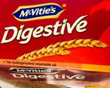 A picture of step 1 of Mcvities digestive chocolate fondant tower cake.