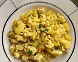 A picture of step 6 of Scrambled Egg.