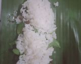 Foto langkah ke 6 dari resep Nasi Bakar Cumi Teri Tempe.